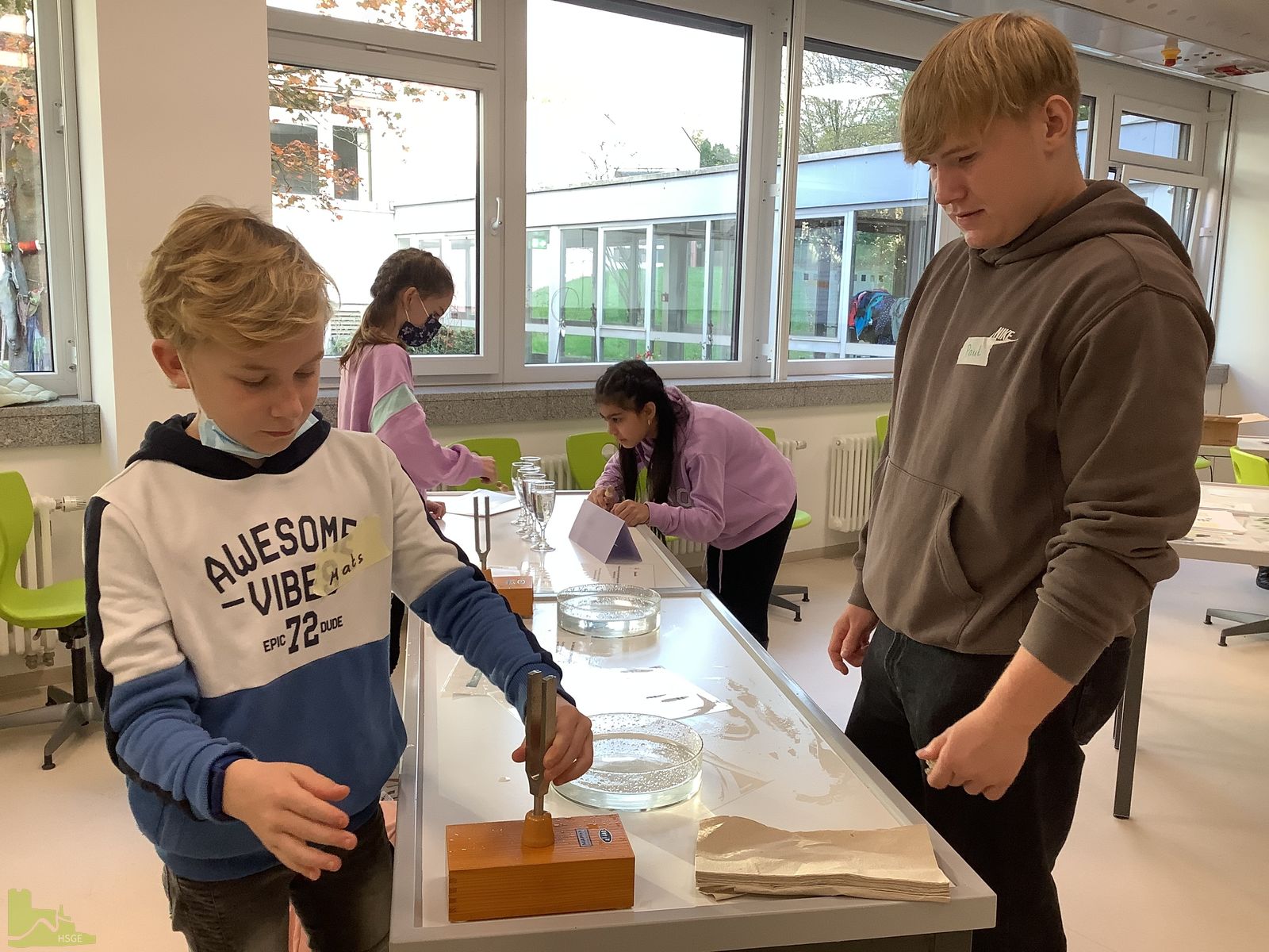 Kleine Forscher an der Hardenstein-Gesamtschule